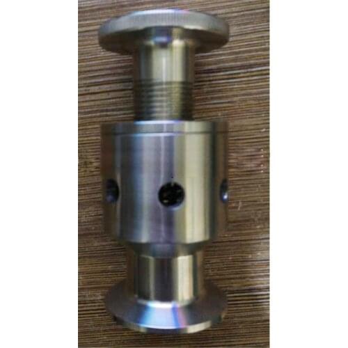 1.5" Tri Clamp Adjustable Pressure Relief Safety Valve 0.5-6 Bar Sanitary SUS 304 Stainless Steel Beer Homebrew