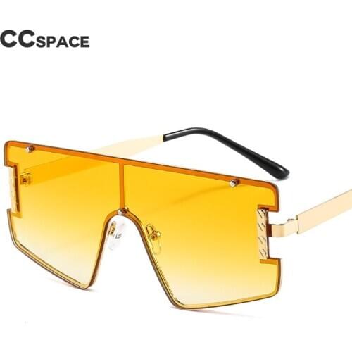 46656 Oversized Square Sunglasses Fashion Men Women Shades Uv400 Vintage Glasses Goggle
