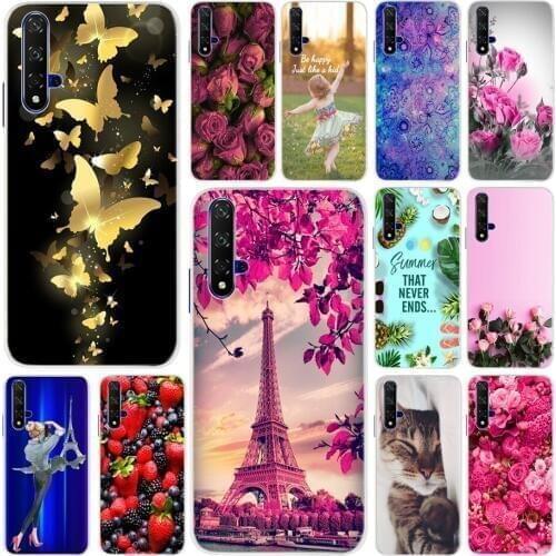 Fashion Silicone Case For Huawei Honor 20S Case Honor20 Soft TPU Back Cover Phone Cases For Huawei Honor 20 S Honor20 Pro Bumper