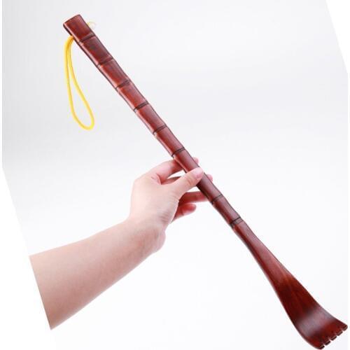 Wood Back Massager Stick Shoulder Massage Full Body Head For Elders Parents Waist Stress Relax Claw Scratcher Manual Care