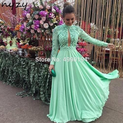 Womens Evening Chiffon Dresses NYZY China