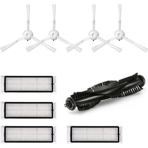 Roller Brush Side Brush Washable Robot Filter for 360 S5 S7 Robot Vacuum Cleaner Parts Replacement Filter