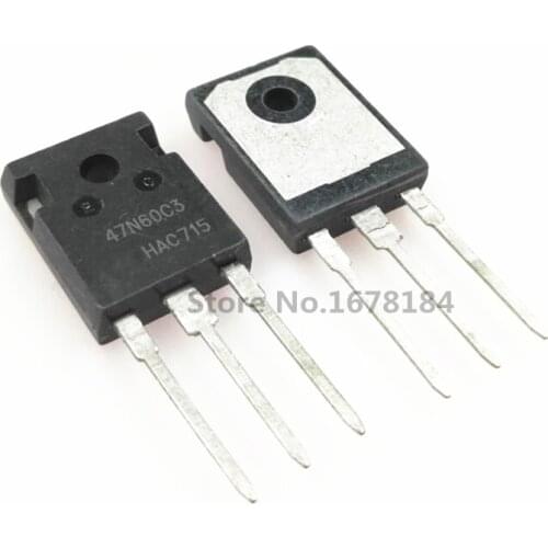 10PCS SPW47N60C3 SPW47N60 W47N60C3 W47N60 TO247 In Stock