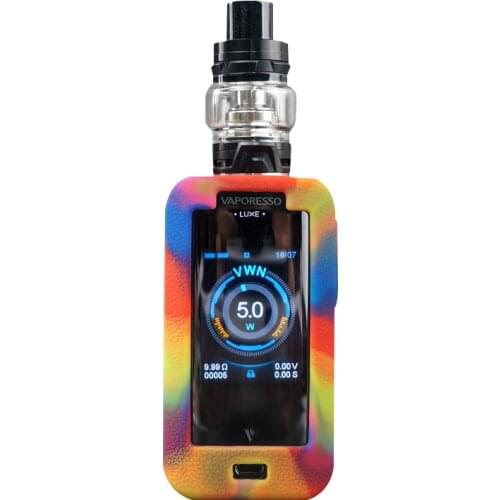 Protective silicone case for Luxe 220w texture cover skin anti-slip sleeve wrap 5pcs