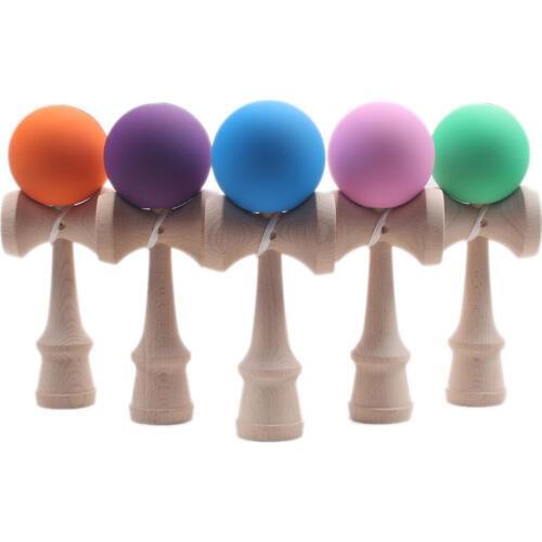 2016 Hot Sale Safety Wooden Toy Bamboo Kendama Best Toys Kids Toys Wholesale 8 Colors