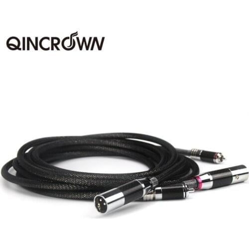 HiFi 7N OCC Single Crystal RCA to Canon Male and Female HiFi RCA to XLR Balance Lines