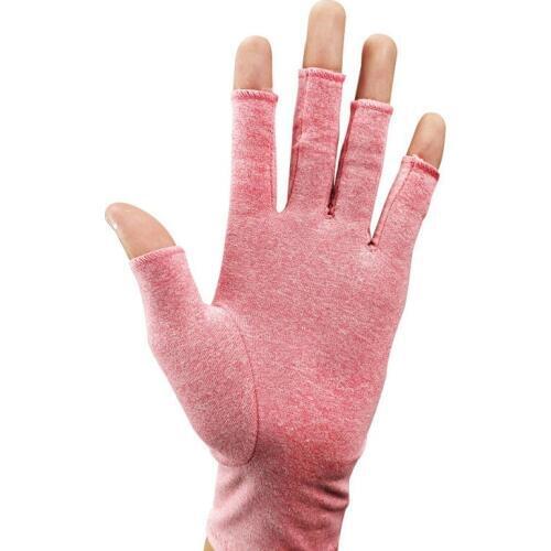 Arthritis Compression Gloves Relieve Arthritis Symptoms Half Finger Lightweight Breathable Thermal Wrist support