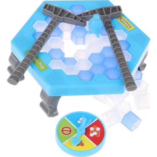 Mini Penguin Trap Board Game Ice Breaking Save The Penguin Parent-child Interactive Entertainment Table Toys Party Game
