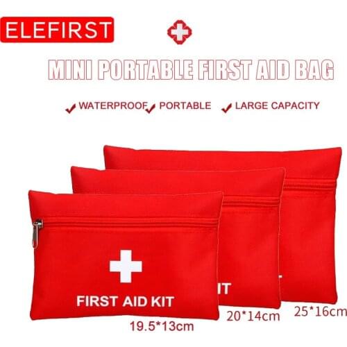 Mini Waterproof Portable Outdoor First Aid Kit EVA Bag For Emergency Treatment In Travel And At Home