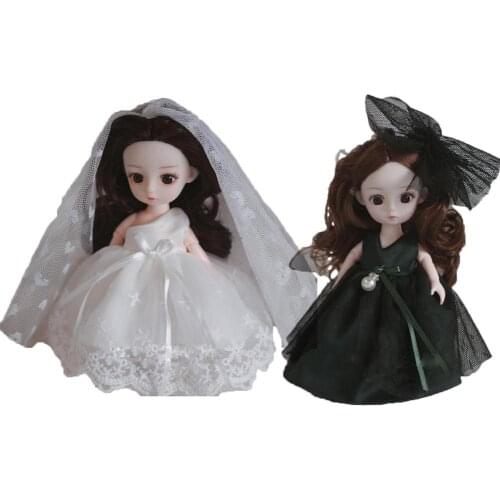 Fashion Princess Clothes Suit Accessories Wedding Baby Girl Doll Toy