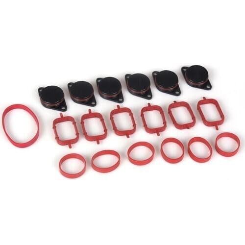 New Diesel Swirl Flap Blanks Intake Manifold Gaskets Repair Replacement Kit 6 x 33mm /6 x 22mm For BMW M57