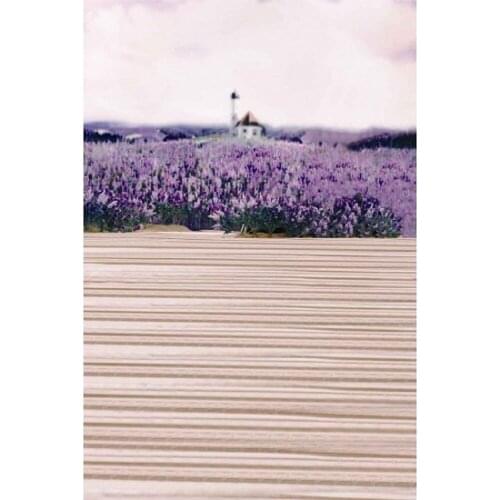 Photo Studio Props Photography Backdrop Summer Purple Lavender Vinyl Background Wedding Children Birthday Party Decoration