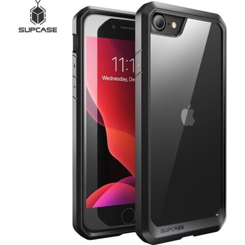 SUPCASE For iphone 7 8 Case For iPhone SE 2020 Case 4.7 UB Series Premium Hybrid Protective TPU Bumper + Clear PC Back Cover