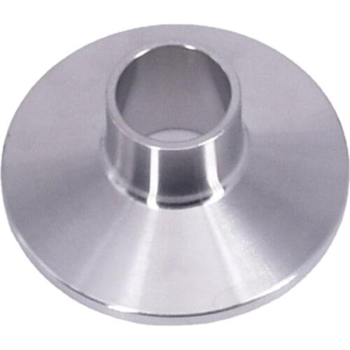 12.7/14/16/19/25/32/24/38/45/51mm Pipe OD Butt Weld 0.5" 0.75" 1" 1.5" Tri Clamp Ferrule 304 Stainless Sanitary Fitting Homebrew