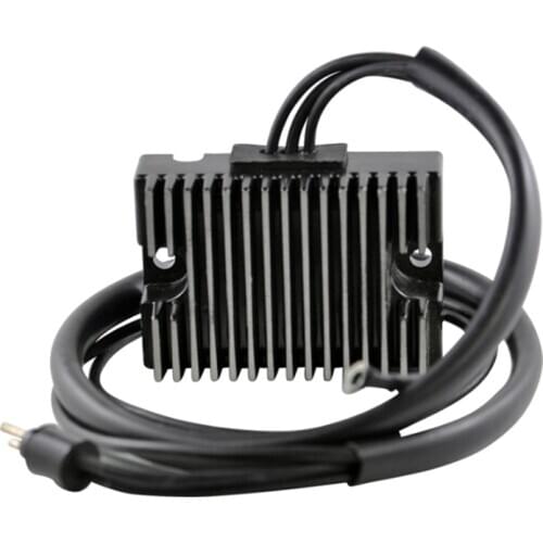 R2101.11 Drag Solid State Black Voltage Regulator for Harley 86-90 Sportster XL Rep 74523-84A