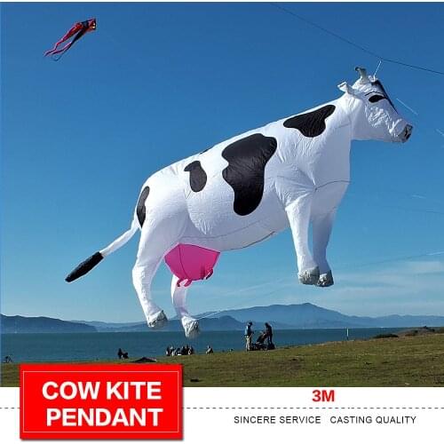 KITE 3m Cow kite pendant