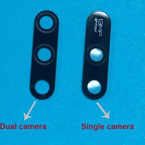 For Huawei honor 7a Rear back main camera glass lens with glue sticker repair part