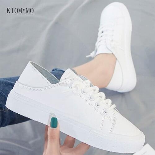 Square Toe Small White Shoes Female 2021 Spring And Autumn New Flat Bottom Wild Casual Big Head Ugly Cute Shoes Female Sneakers