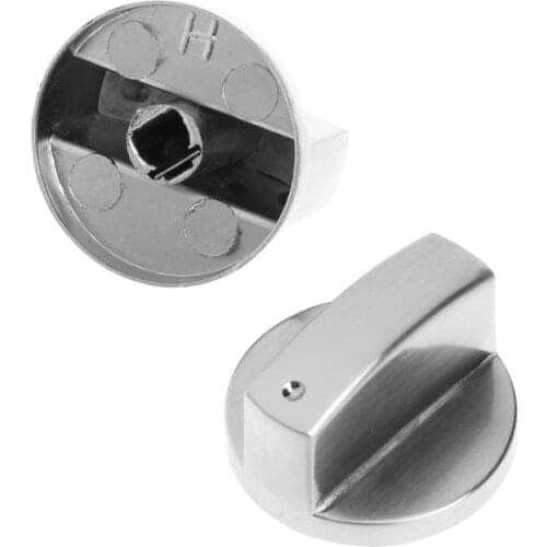 2Pcs Universal Cooker Oven Gas Stove Control Range Knob Switch Replacement Metal Dropship