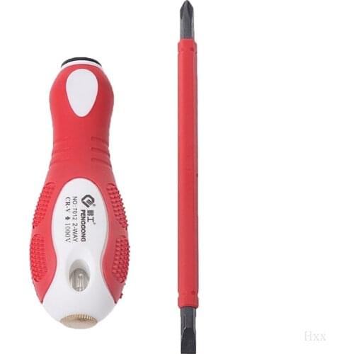 2-In-1 Dual Head Screwdriver Electrical Tester Pen 1000V Voltage Detector Tool