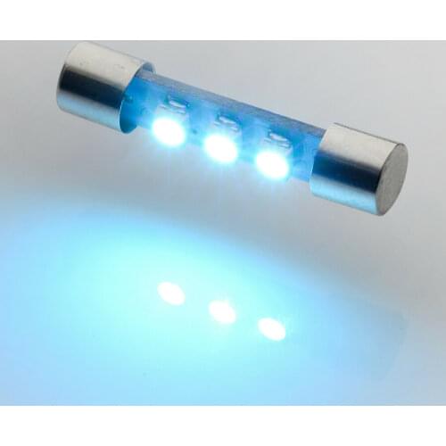 50xCool Blue Audio Lighting AC8V LED Fuse Lamp Bulbs Fit Marantz,Sansui,Keenwood,Pioneer,Sony and Other Vintage Stereo Receivers