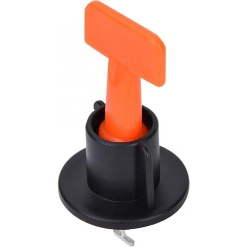 50Pcs Tile Leveler Flooring Wall Leveling System Locator Spacer Building Supplies With 1Pcs Wrench