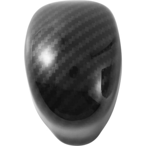 AU04 -Carbon Fiber Car Automatic Gear Shift Knob Decoration Cover for Honda Civic 9Th AT 2012 2013 2014