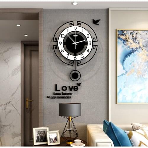 MEISD Quality Acrylic Large Clocks Wall Home Hanging Pendulum Watch DIY Mirror Stickers Clock Living Room Horloge Free Shipping