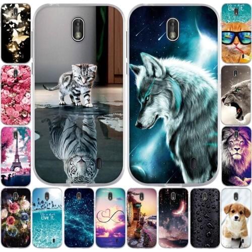 For Nokia 1 Case Nokia 1 2018 Case Soft Silicone Back Cover Case For Nokia 1 TA-1047 TA-1060 TA-1056 TA-1079 TA-1066 Phone Cover