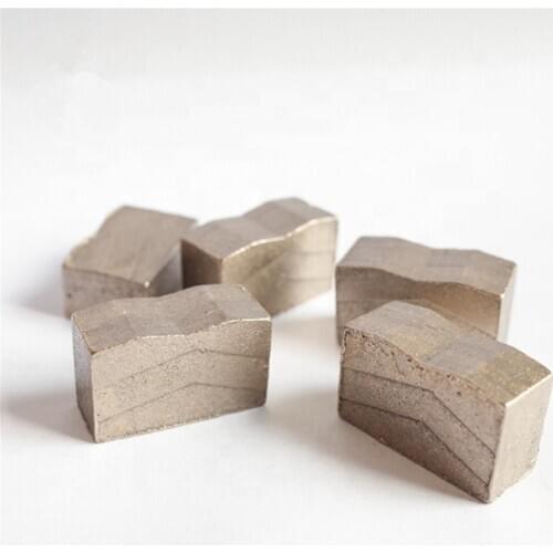 DS06 Sintered Block Diamond Segments D1200mm Granite Cutting Segments Sandwich Segments 23*8.0/7.5/7.0*19.5/20mm One Set 80PCS