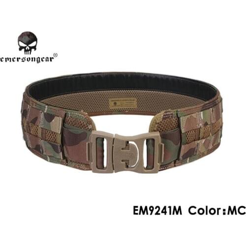 Emersongear MOLLE Load Bearing Utility Belt Airsoft Combat Belt Multicam EM9241