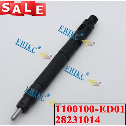 ERIKC 1100100-ED01 Common Rail Injector 28231014 Diesel Fuel Injection 1100100ED01 1100-100-ED01 For Delphi Great Wall H5 H6