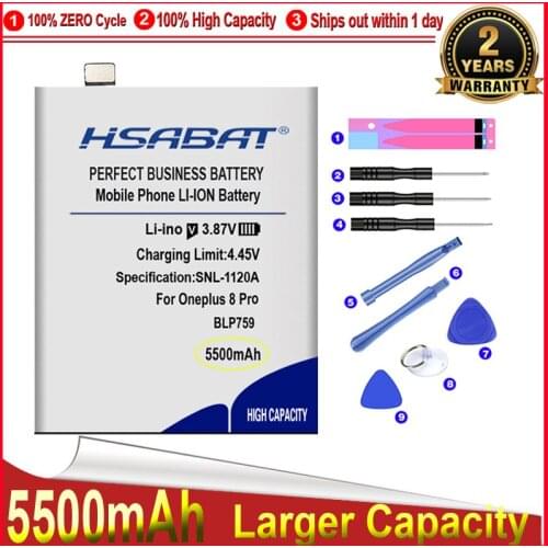 HSABAT OnePlus 8 Pro Phone Batteries China