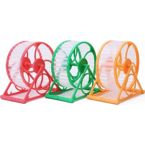 Hamster Toy Pet Jogging Hamster Sport Running Sport Wheel Cage Toy Interactive Exercise Wheel Cage For Small Animal Pet Supplies