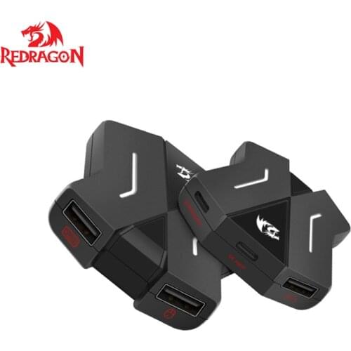 Redragon GA200 Keyboard And Mouse Converter for Xbox One/PS4/Switch Game Accessories Support Multiple Platforms