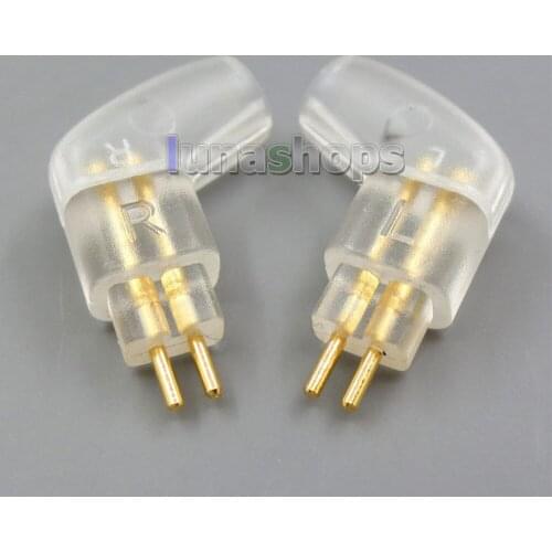 LN005338 L Shape 0.78mm Earphone Pins For Westone W4r UM3X UM3RC ue11 ue18 JH13 JH16 ES3 DIY Cable