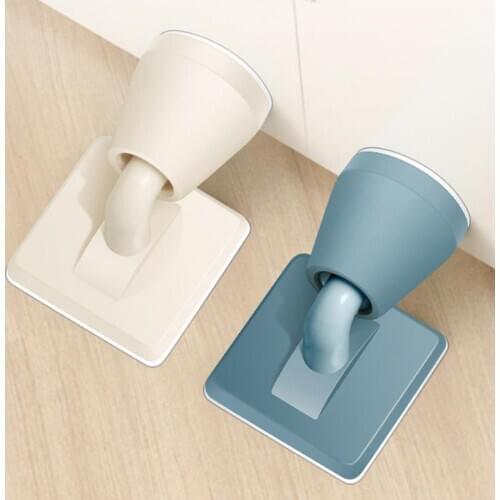 Silicone Free Punching Door Stopper Anti-Collision Silent Suction Type Holder