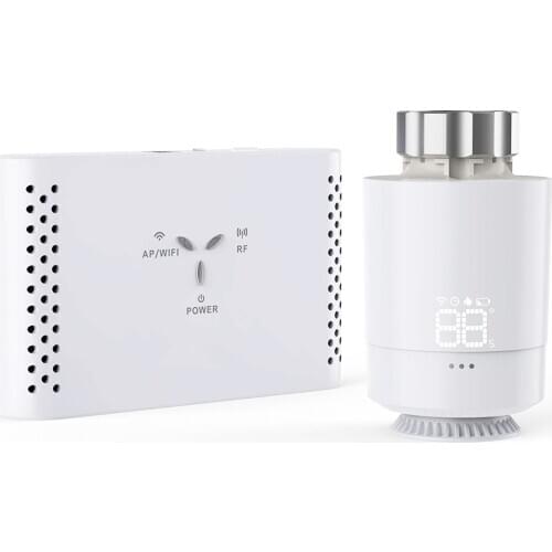 WIFI Smart Thermostat Temperature Controller Receiver with Thermostat Temperature Controller TRV Thermostatic Radiator Valve