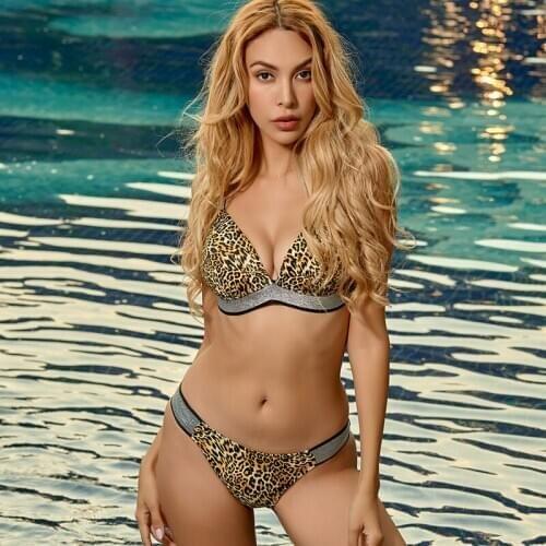 WMY Leopard Swimwear
