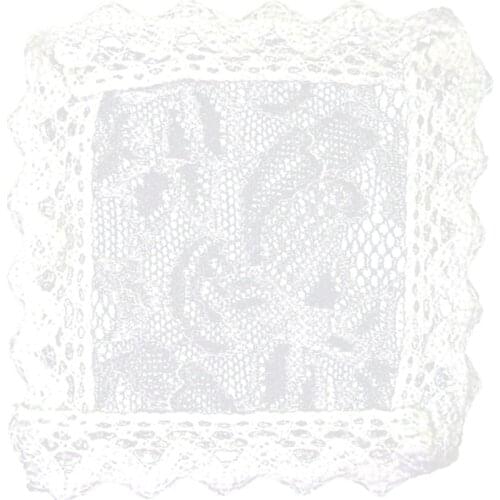 1:12 scale Dolls House Miniature Funiture Tabletop Desk Decoration Tablecloth Table Covers White