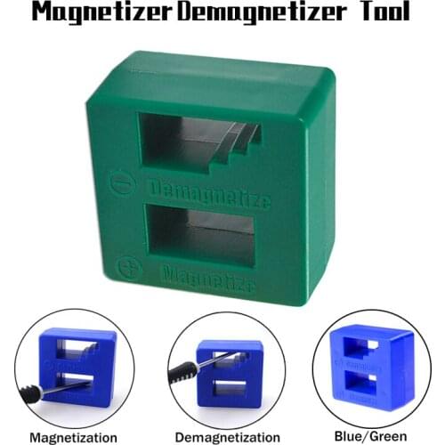 1Pc Fast Screwdriver Plus Magnetic Device Dual-use Degausser Mini Screw Batch Fast Magnetizer Demagnetizer High Quality