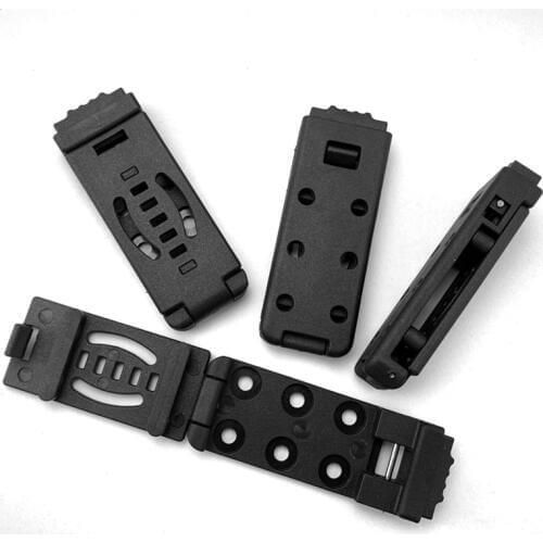 1PC Portable Outdoor Knife Sheath Clips DIY Fold Over Belt Clip Multi-Function Scabbard Shell Waist Clamp For Kydex Holster