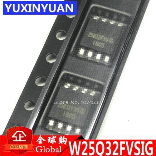 10pcs/lot W25Q32FVSSIG SOP8 25Q32 SOP 25Q32FVSIG SOP-8 W25Q32FVSIG SMD W25Q32 new and original IC