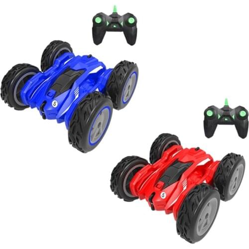 2.4G RC Stunt Tumbling Remote Control Car 360 Degree Rolling Double-Sided Flips Stunt Car Remote Control Toy Car