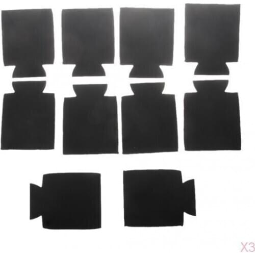 30pcs Stubby Holder Beer Tin Can Cooler Chilling Sleeve Insulator Favor