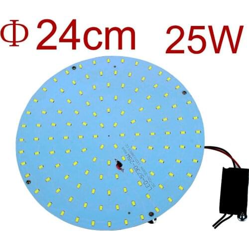 Wholesale 4PCS Retrofit LED Ceiling Lights Board 2D LED Lamp LED Disc Plate Lights 24cm 25W Replace 2D CFL lamps