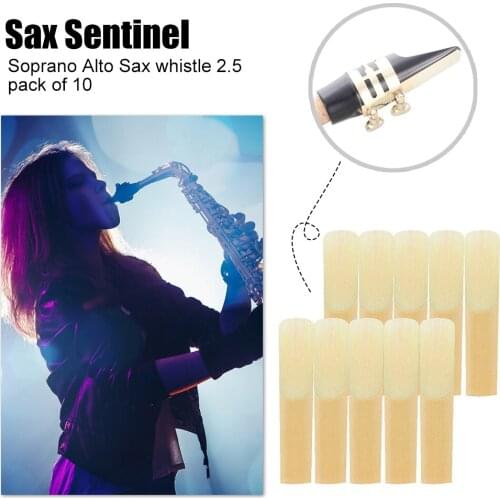Alto Saxophone Reeds Strength 2.5 E-flat Sax Instrument Reed Lightweight Portable Music Elements for Beginner