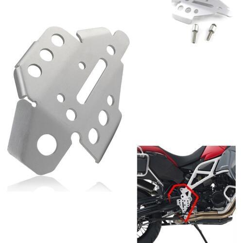 Aluminum Motorcycle Accessories Rear Brake Guard Master Cylinder Guard Frame Protector Cover For BMW F800GS F700GS F650GS ADV