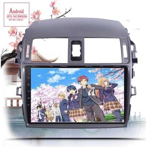 2 din android 10.0 Car Radio Multimedia video Player GPS Navigation For Toyota Corolla 10 E140 E150 2006 - 2013 Head Unit DVD