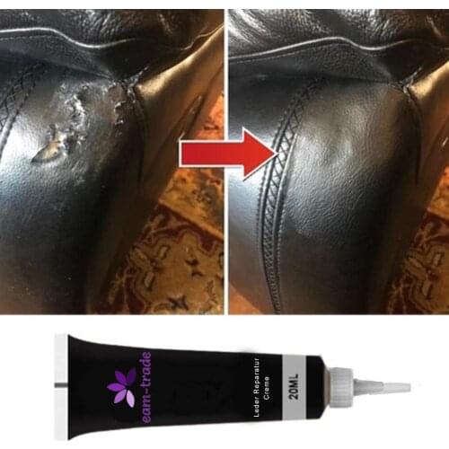 20ml Leather Repair Gel Car Seat Home Leather Complementary Repair Color Repair Refurbishing Cream Paste Leather Cleaner